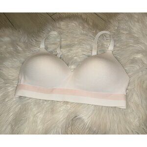 Hanes ComfortFlex Fit Wireless Full Coverage T-Shirt Bra Womens M White MHG568